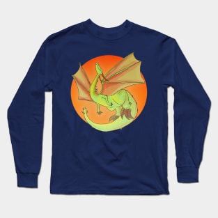 Rise and Shine Dragon Long Sleeve T-Shirt